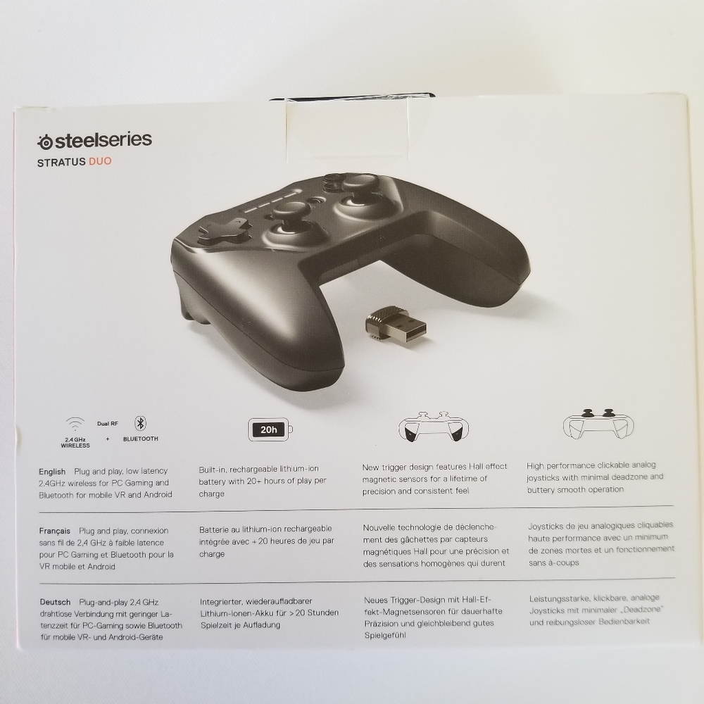 New‎ SteelSeries Stratus Duo Wireless Gaming Controller - Picture 2 of 5